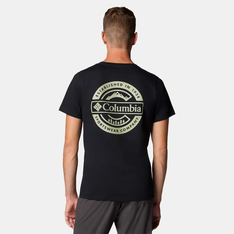 كولومبيا تيشيرت رابيد ريدج برسم جرافيكي خلفي